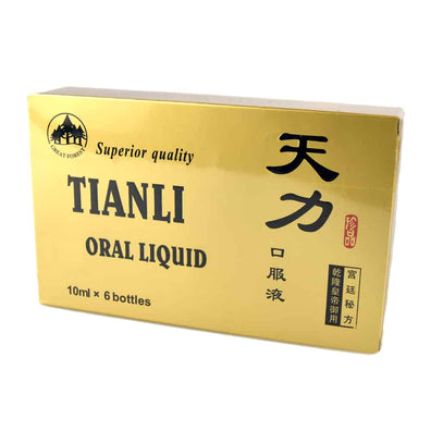 Tianli Oral Liquid – Supliment Natural pentru Potență, 6 Fiole x 10ml SOLLUXE Every box holds joy - unbox it!